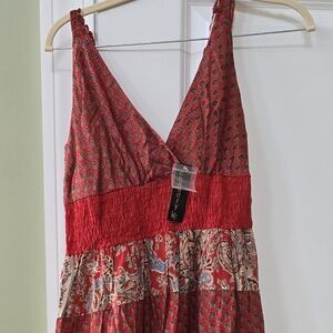 Maxi summer dress.  BOHO style. Size medium. New never worn without tags